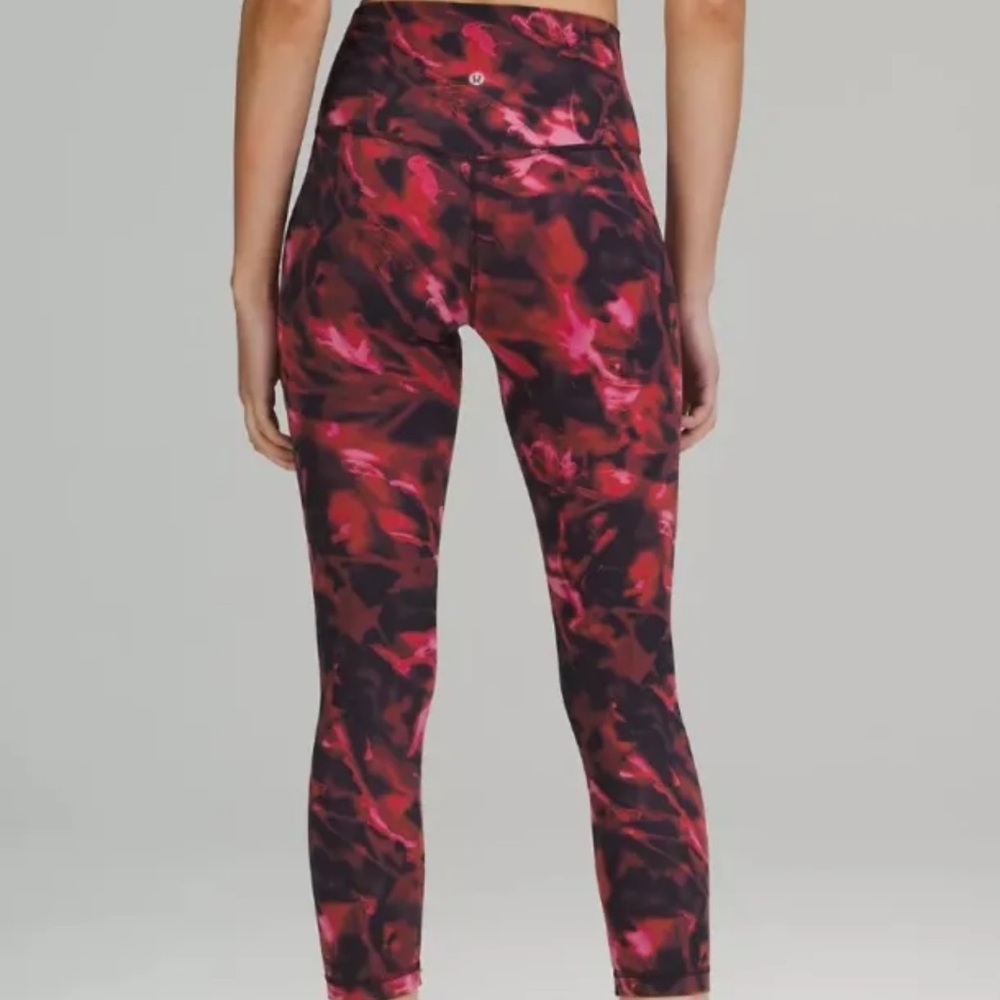 Lululemon Women’s Size 2 Align HR Pant 25” ITPB Pink Blosssom MSRP $118